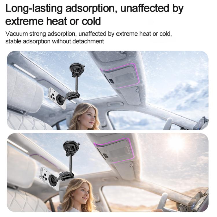 Yesido C281 Car Suction Cup Strong Magnetic Phone Shooting Holder Standard Version, C281