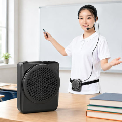 J-801 Portable Waist Hanging Microphone Teaching Voice Amplifier, J-801