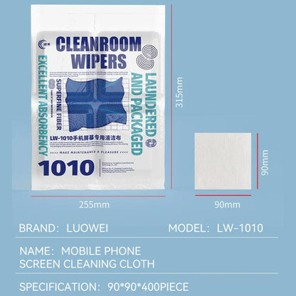 LUOWEI LW-1010 Superfine Anti Static Dust-free Cleaning Cloth, LW-1010