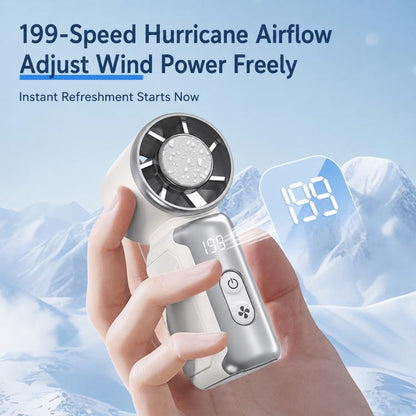 K813 Mini High Speed ??Cooling Fan with Digital Display