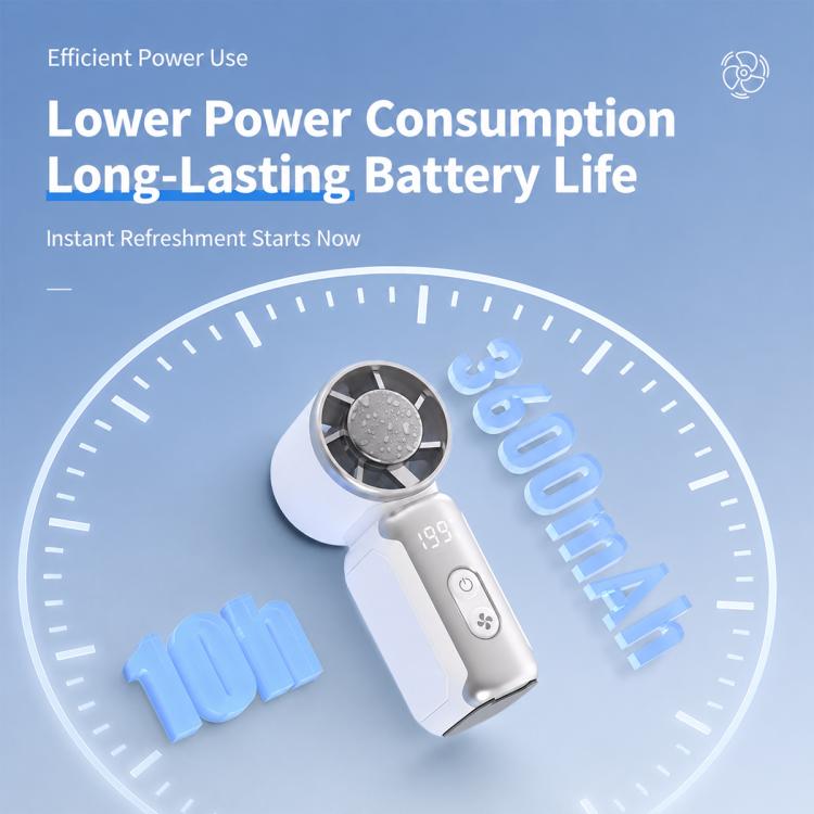 K813 Mini High Speed ??Cooling Fan with Digital Display