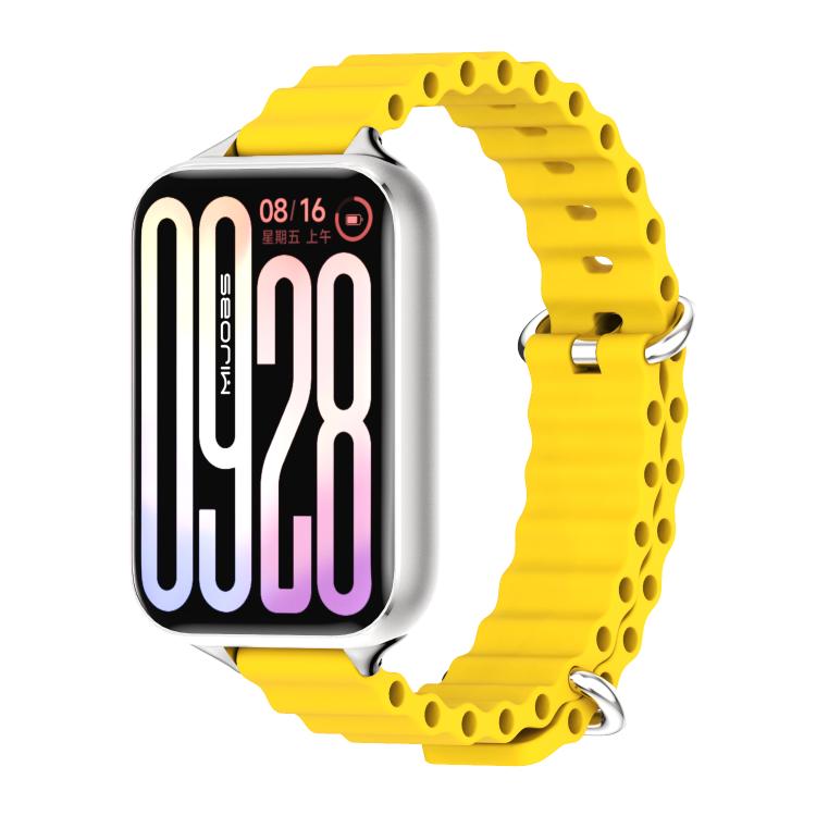 MIJOBS Ocean Silicone Breathable Watch Band, For Xiaomi Band 10 Pro / Redmi Watch 6 / 5