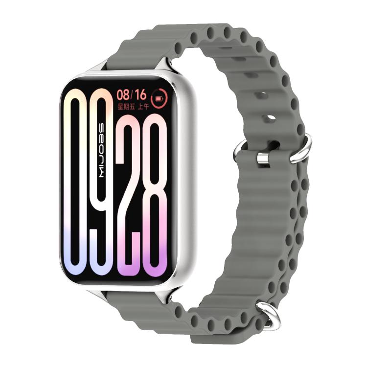 MIJOBS Ocean Silicone Breathable Watch Band, For Xiaomi Band 10 Pro / Redmi Watch 6 / 5