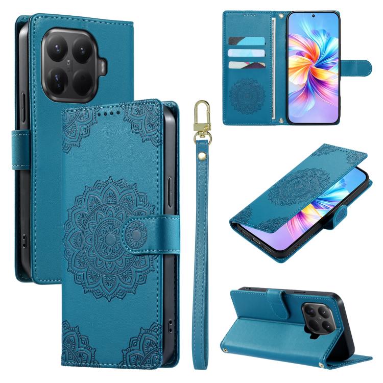Totem Embossed Magnetic Closure Vegan Leather Phone Case with Strap, For Xiaomi Poco M7 4G 171mm, For Xiaomi 15T Pro 5G, For Xiaomi 15T 5G, For Xiaomi Poco F7 / Redmi Turbo 4 Pro, For Xiaomi 15 Ultra, For Xiaomi Poco X7 Pro / Redmi Turbo 4             ...