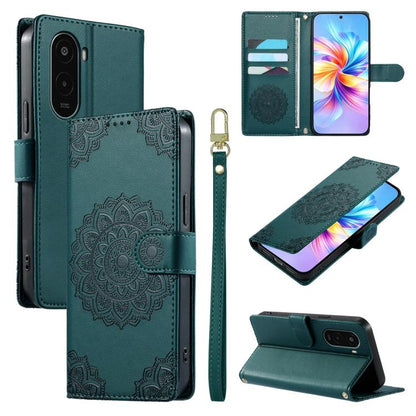 Totem Embossed Magnetic Closure Vegan Leather Phone Case with Strap, For Xiaomi 17 Max, For Xiaomi 17T Pro 5G, For Xiaomi 17T 5G, For Xiaomi Poco X8 Pro Max / Redmi Turbo 5 Max, For Xiaomi Poco X8 Pro 5G / Redmi Turbo 5 5G, For Xiaomi 17 Ultra         ...