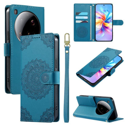 Totem Embossed Magnetic Closure Vegan Leather Phone Case with Strap, For Xiaomi Poco M7 4G 171mm, For Xiaomi 15T Pro 5G, For Xiaomi 15T 5G, For Xiaomi Poco F7 / Redmi Turbo 4 Pro, For Xiaomi 15 Ultra, For Xiaomi Poco X7 Pro / Redmi Turbo 4             ...