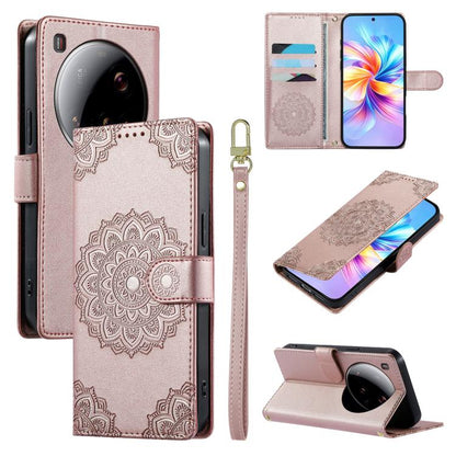 Totem Embossed Magnetic Closure Vegan Leather Phone Case with Strap, For Xiaomi Poco M7 4G 171mm, For Xiaomi 15T Pro 5G, For Xiaomi 15T 5G, For Xiaomi Poco F7 / Redmi Turbo 4 Pro, For Xiaomi 15 Ultra, For Xiaomi Poco X7 Pro / Redmi Turbo 4             ...