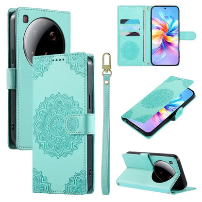Totem Embossed Magnetic Closure Vegan Leather Phone Case with Strap, For Xiaomi Poco M7 4G 171mm, For Xiaomi 15T Pro 5G, For Xiaomi 15T 5G, For Xiaomi Poco F7 / Redmi Turbo 4 Pro, For Xiaomi 15 Ultra, For Xiaomi Poco X7 Pro / Redmi Turbo 4             ...