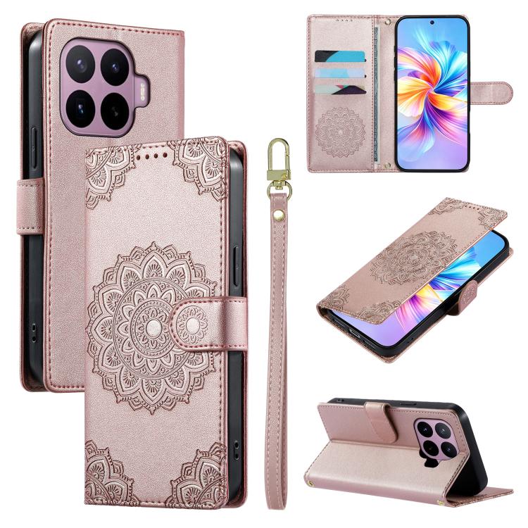 Totem Embossed Magnetic Closure Vegan Leather Phone Case with Strap, For Xiaomi 17 Max, For Xiaomi 17T Pro 5G, For Xiaomi 17T 5G, For Xiaomi Poco X8 Pro Max / Redmi Turbo 5 Max, For Xiaomi Poco X8 Pro 5G / Redmi Turbo 5 5G, For Xiaomi 17 Ultra         ...