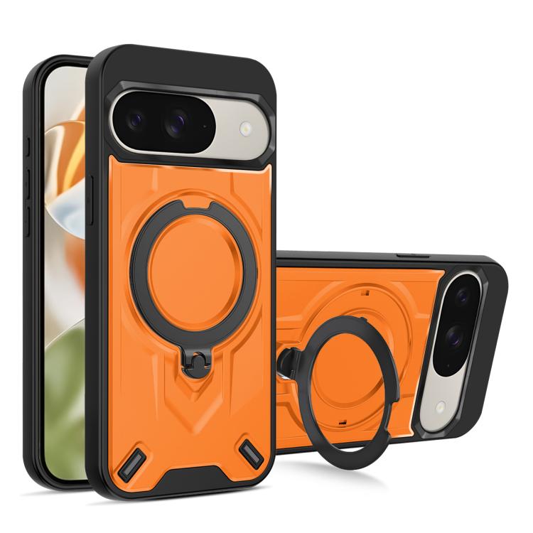 Dijia Rotating Bracket Magnetic Phone Case, For Google Pixel 10 / 10 Pro / 9 Pro