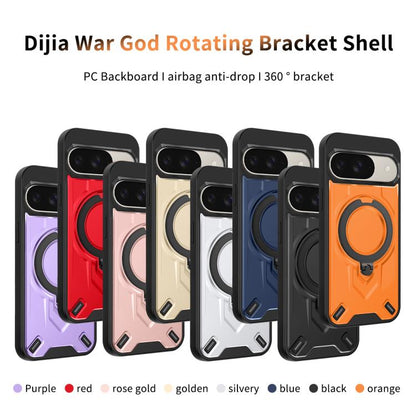 Dijia Rotating Bracket Magnetic Phone Case, For Google Pixel 10 / 10 Pro / 9 Pro