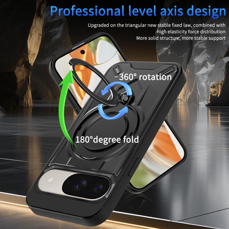 Dijia Rotating Bracket Magnetic Phone Case, For Google Pixel 10 / 10 Pro / 9 Pro