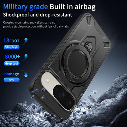 Dijia Rotating Bracket Magnetic Phone Case, For Google Pixel 10 / 10 Pro / 9 Pro