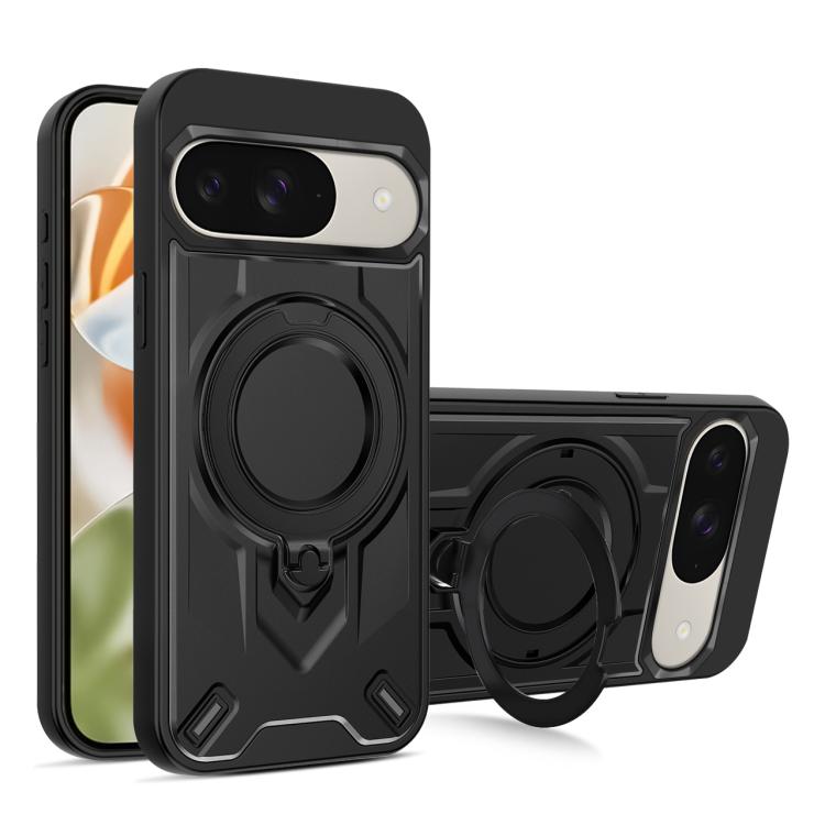 Dijia Rotating Bracket Magnetic Phone Case, For Google Pixel 10 / 10 Pro / 9 Pro