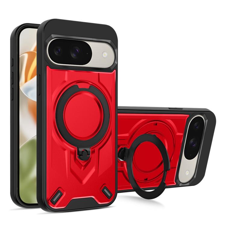 Dijia Rotating Bracket Magnetic Phone Case, For Google Pixel 10 / 10 Pro / 9 Pro
