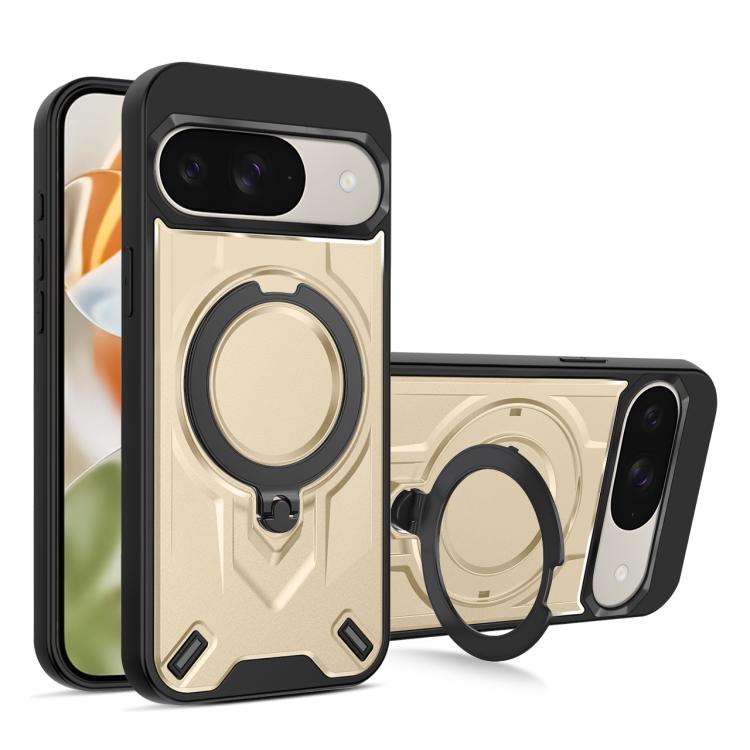 Dijia Rotating Bracket Magnetic Phone Case, For Google Pixel 10 / 10 Pro / 9 Pro