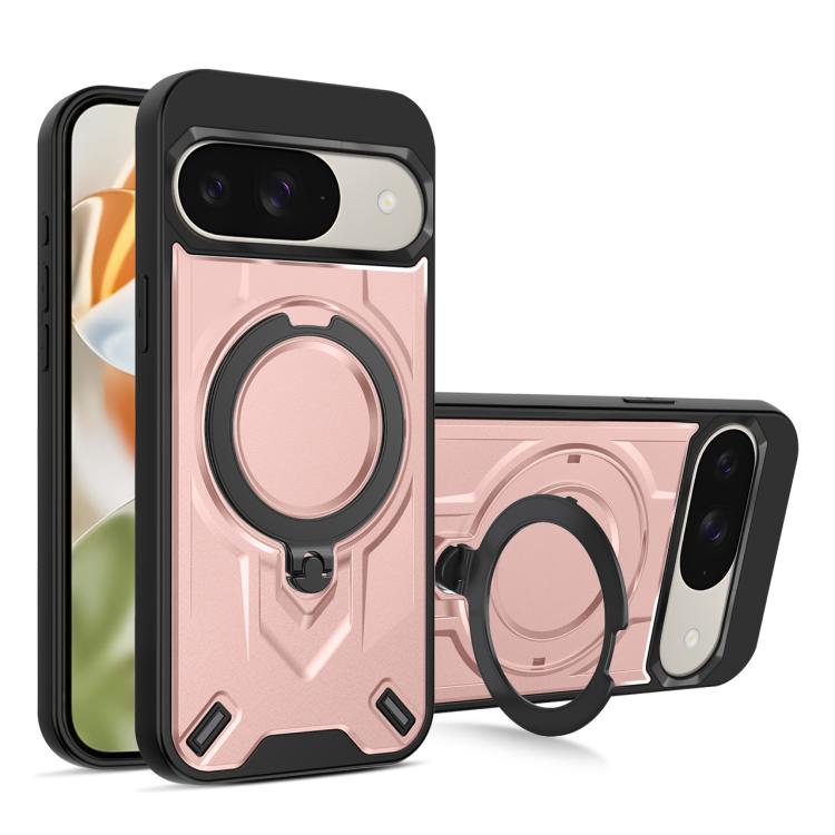 Dijia Rotating Bracket Magnetic Phone Case, For Google Pixel 10 / 10 Pro / 9 Pro