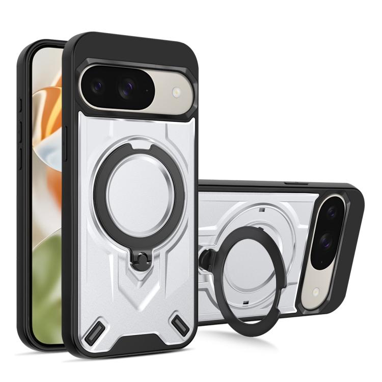 Dijia Rotating Bracket Magnetic Phone Case, For Google Pixel 10 / 10 Pro / 9 Pro