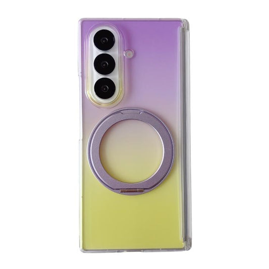 Mirror Shield Colorful Gradient Phone Case with Stand, For Galaxy Z Fold8 5G, For Galaxy Z Fold7 5G, For Galaxy Z Fold6 5G, For Galaxy Z Fold5 5G