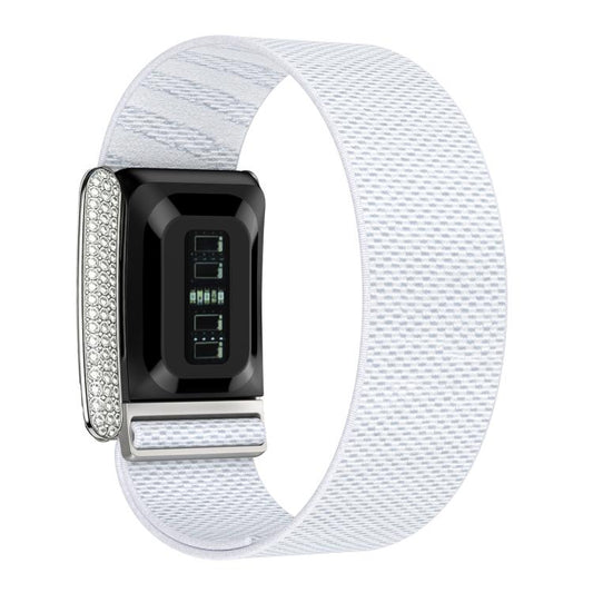 Full Diamond Style Elastic Nylon Watch Band, For WHOOP 5.0 Regular