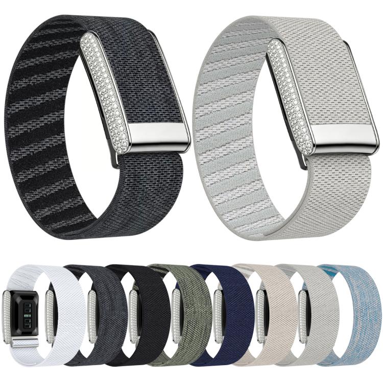 Full Diamond Style Elastic Nylon Watch Band, For WHOOP 5.0 Regular