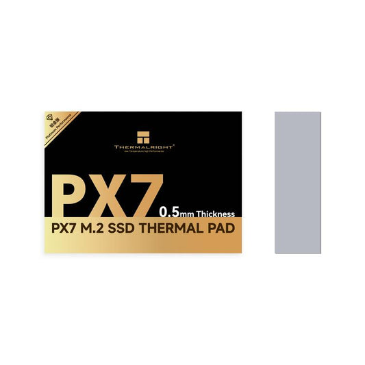 THERMALRIGHT PX7 M.2 SSD Pad Thermique en Silicone, 0,5 mm, 1 mm, 1,5 mm, 2 mm