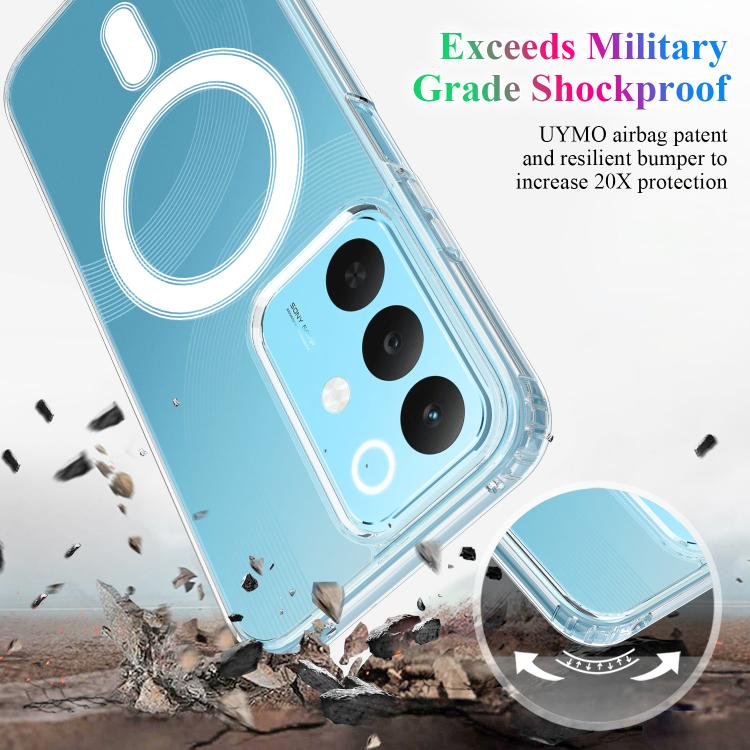 MagSafe Clear Acrylic PC Hybrid TPU Phone Case, For Realme 15x 5G India / C100 5G, For Realme 16 5G, For Realme 16 Pro+ 5G, For Realme 16 Pro 5G