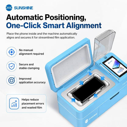 SUNSHINE C3 Mix Ultra 12.9-inch Smart Vacuum Auto-positioning Cutting & Laminating Machine with UV Curing, AU Plug, EU Plug, UK Plug, US Plug