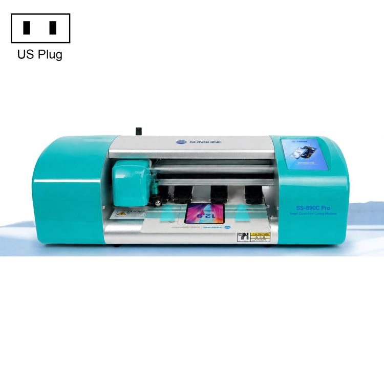 SUNSHINE SS-890C Pro 12.9-inch Flexible Hydrogel Film Dual Intelligent Auto Cutting Machine, AU Plug, EU Plug, UK Plug, US Plug