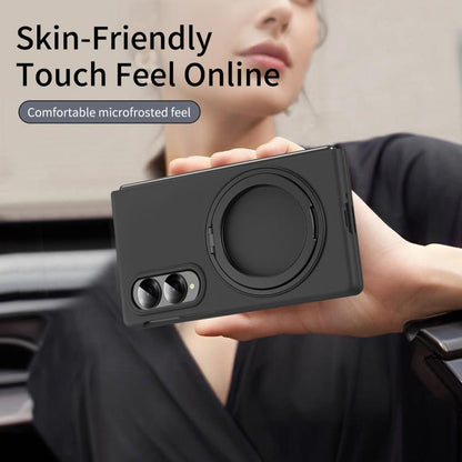 Thunderbolt 360 Rotating Holder Shockproof Phone Case, For Galaxy Z Fold8 5G