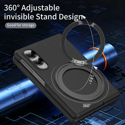 Thunderbolt 360 Rotating Holder Shockproof Phone Case, For Galaxy Z Fold8 5G