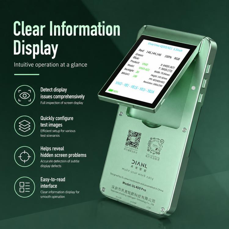 DL400 Pro iTestBox Display Touch Multi-Function Tester Set For Xiaomi, For Xiaomi