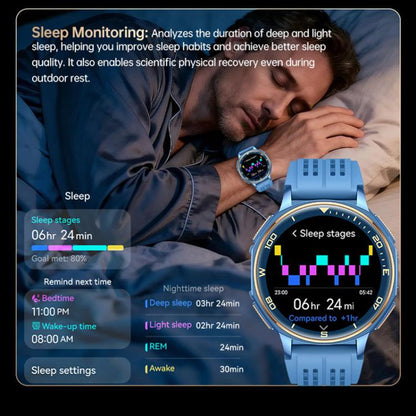 S99 1.43 inch GPS Sports Smart Watch, Support Bluetooth Call / Heart Rate / Blood Oxygen / Sleep Monitoring