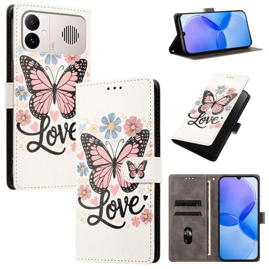CH002 Colored Drawing Buckle Clasp Vegan Leather Phone Case, For Redmi K90 Max 5G, For Redmi A7 Pro 171mm / Poco C85x 5G, For Redmi 15a 5G, For Redmi Turbo 5 Max 5G / Poco X8 Pro Max 5G, For Redmi Turbo 5 5G / Poco X8 Pro 5G                            ...