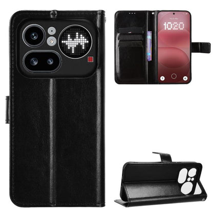 Retro Crazy Horse Texture Vegan Leather Phone Case, For Nothing Phone 4a Pro, For Nothing Phone 4a