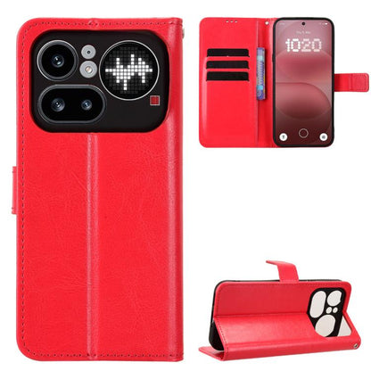 Retro Crazy Horse Texture Vegan Leather Phone Case, For Nothing Phone 4a Pro, For Nothing Phone 4a