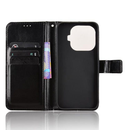 Retro Crazy Horse Texture Vegan Leather Phone Case, For Xiaomi 17T 5G