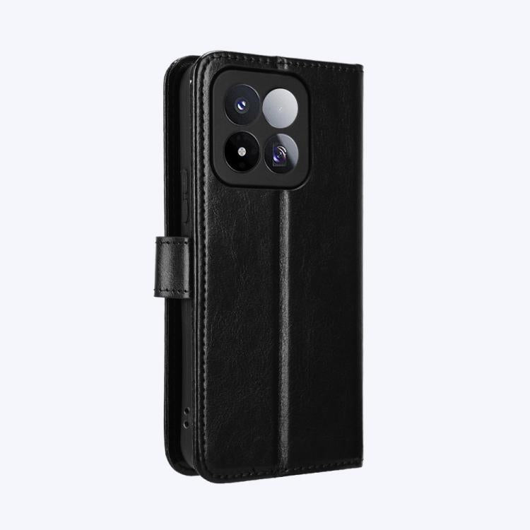 Retro Crazy Horse Texture Vegan Leather Phone Case, For Xiaomi 17 Max 5G, For Xiaomi 17T Pro 5G, For Xiaomi 17T 5G