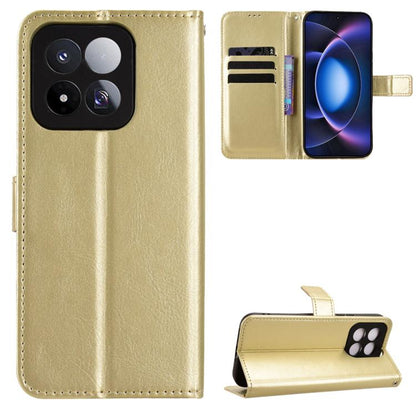 Retro Crazy Horse Texture Vegan Leather Phone Case, For Xiaomi 17 Max 5G, For Xiaomi 17T Pro 5G, For Xiaomi 17T 5G