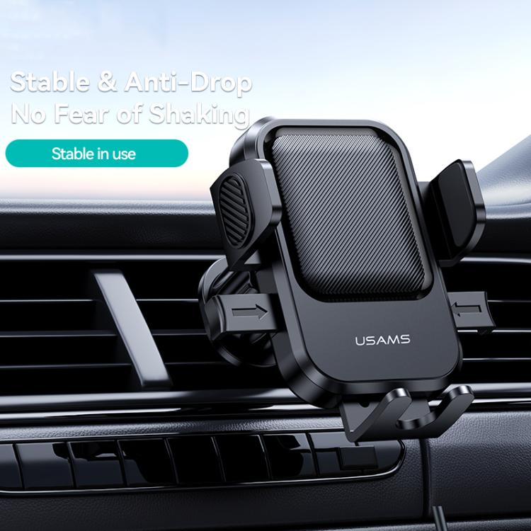 USAMS ZJ090 One-touch Car Air Vent Phone Holder, ZJ090