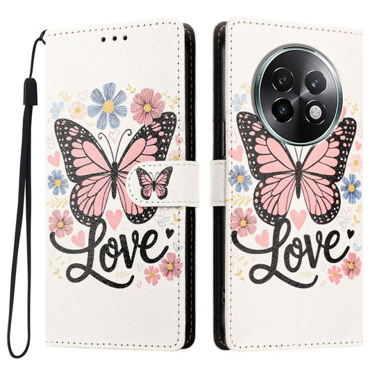 CH002 Colored Drawing Buckle Clasp Vegan Leather Phone Case, For Realme 13+ 5G, For Realme 13 4G / 12 4G / 12+ 5G / P1 5G, For Realme 13 Pro 5G / 13 Pro+ 5G Global, For Realme GT Neo6 / GT 6T / GT 6, For Realme C53 4G / C51 4G / Narzo N53 4G           ...