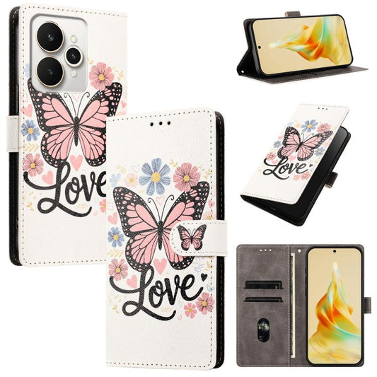 CH002 Colored Drawing Buckle Clasp Vegan Leather Phone Case, For Realme 15 5G / 15 Pro 5G, For Realme 15T 5G, For Realme C71 4G, For Realme Neo7 Turbo, For Realme GT 7, For Realme 14 5G / P3 5G / 14T 5G, For Realme P3 Ultra, For Realme Neo7x           ...