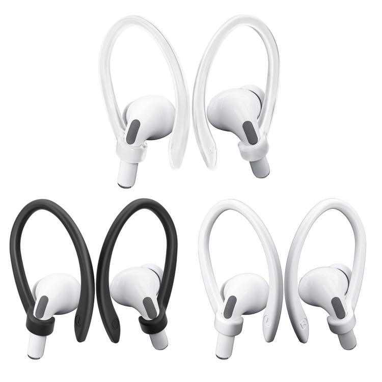 XDcase 3 Pairs Soft Rubber Anti-slip Sports Ear Hooks, For AirPods / Galaxy Buds