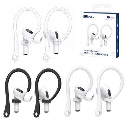 XDcase 3 Pairs Soft Rubber Anti-slip Sports Ear Hooks, For AirPods / Galaxy Buds