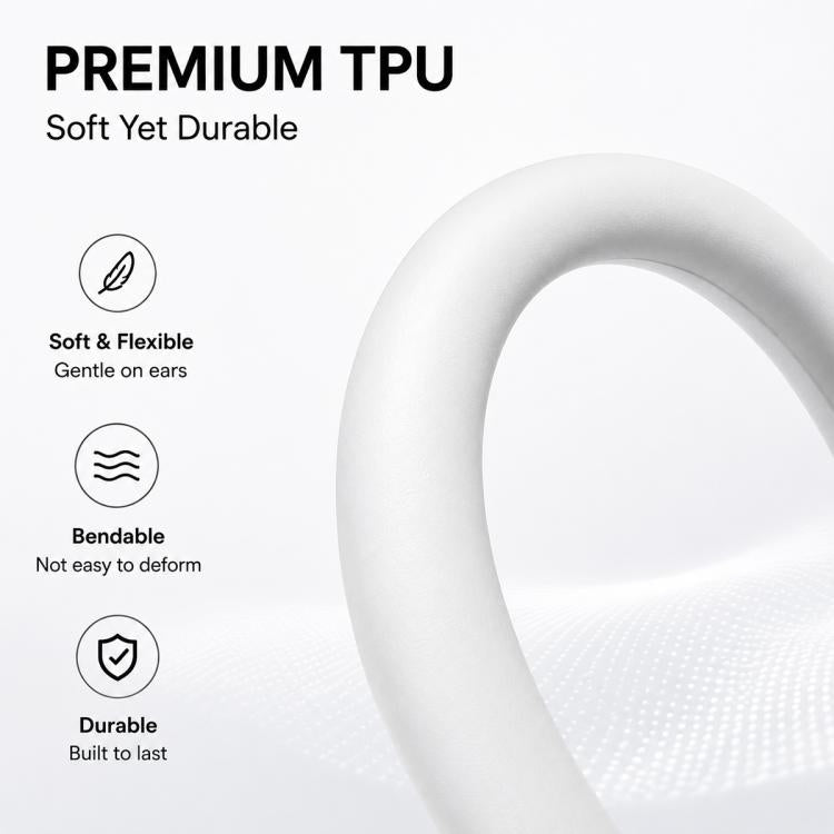 XDcase 3 paires d'embouts auriculaires antidérapants en caoutchouc souple, pour AirPods/Galaxy Buds