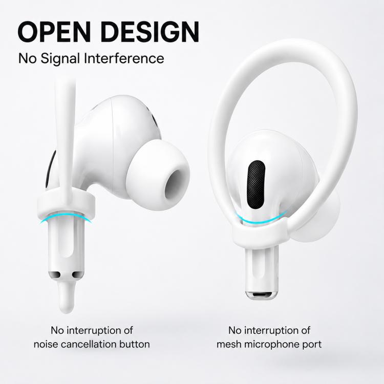 XDcase 3 paires d'embouts auriculaires antidérapants en caoutchouc souple, pour AirPods/Galaxy Buds