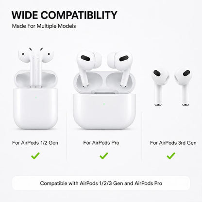 XDcase 3 paires d'embouts auriculaires antidérapants en caoutchouc souple, pour AirPods/Galaxy Buds