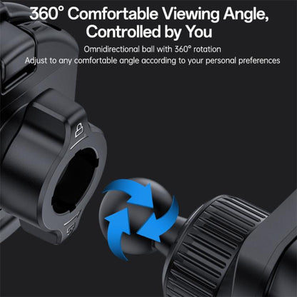 Yesido C253 360 Degrees Rotation 2 in 1 Clip and Magnetic Car Air Vent Phone Holder, C253