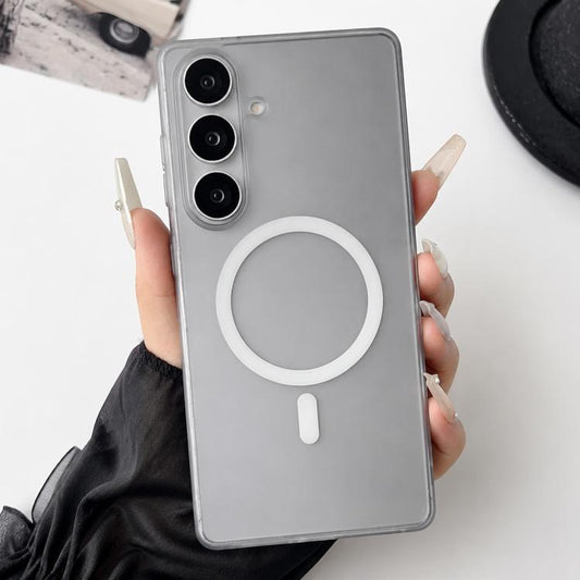Ice Mist Gradient Magnetic PC Phone Case, For Galaxy S26+ 5G, For Galaxy S26 Ultra 5G, For Galaxy S26 5G, For Galaxy S25 Edge 5G, For Galaxy S25 5G, For Galaxy S25+ 5G, For Galaxy S25 Ultra 5G, For Galaxy S24 FE 5G, For Galaxy S24 Ultra 5G