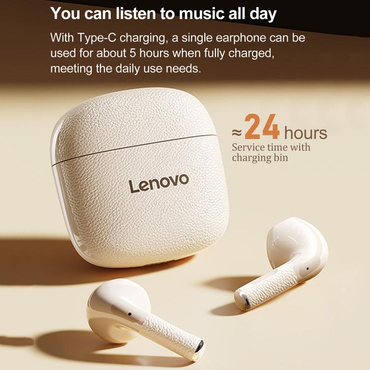 Lenovo EA166 TWS ENC Noise Reduction Semi-in-ear Wireless Bluetooth Earphone, EA166